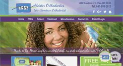 Desktop Screenshot of meisterorthodontics.com